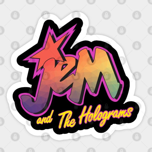 jem Sticker by stand_and_fight